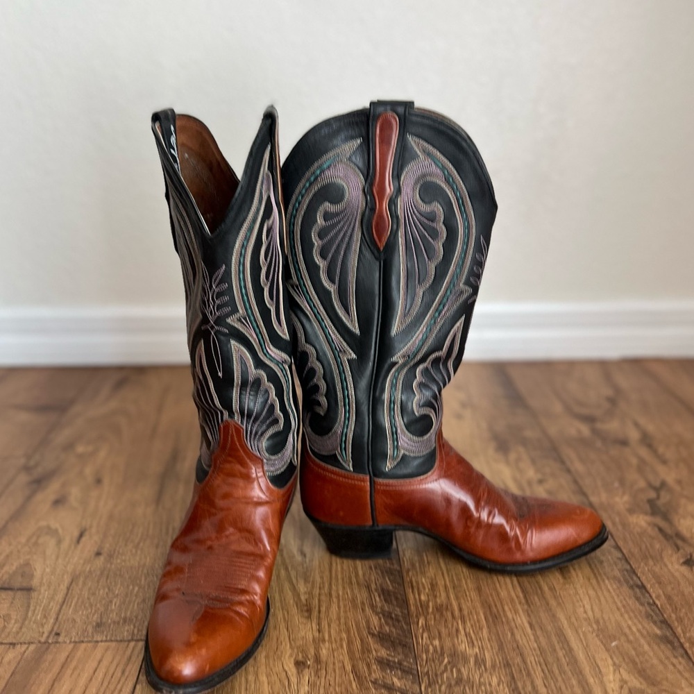 Larry Mahan cowgirl boots 7